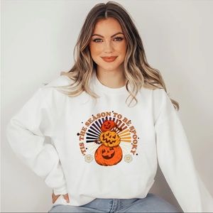 Tis  the Season to be Spookey Crew Neck Sweater